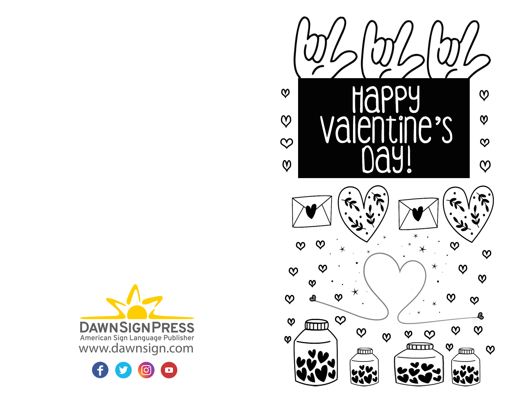 FREE Valentine s Day Cards DawnSignPress