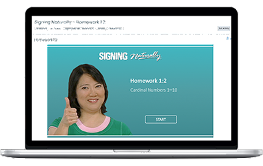 Signing Naturally Units 1-6 Interactive Online Student Materials