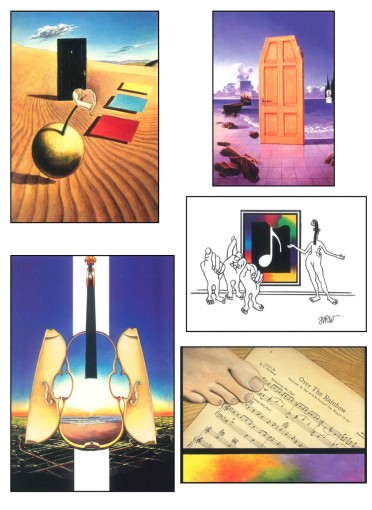 Deaf Art Note Cards: Works of Harry R. Williams - Set 6